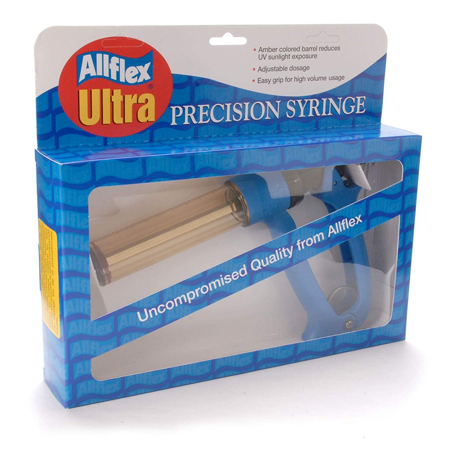 Allflex USA 50cc Repeater Syringe Vaccine Gun - Durable Livestock Vaccination Tool for Cattle, Sheep & Goats - Perfect for Farm, Ranch & Veterinary Use