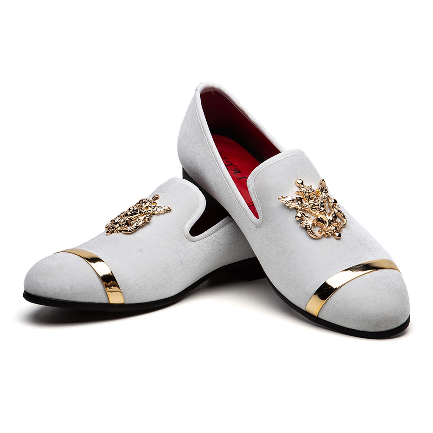 JITAI Men's Penny Slip-On Loafers - Genuine Leather Lined Comfortable Dress Shoes for Business, Office & Casual Wear
