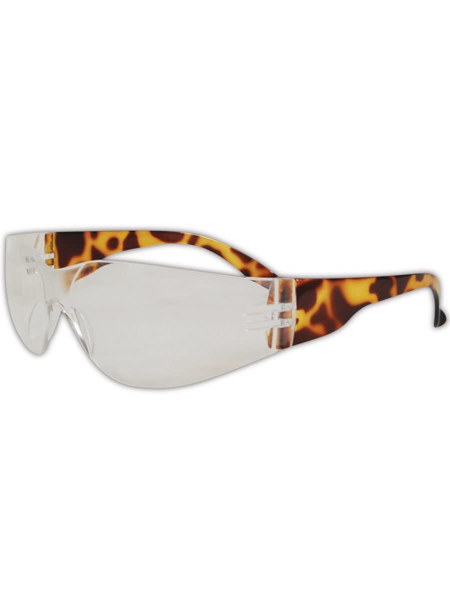 Wraparound Safety Glasses - ANSI Z87.1 Certified Protective Eyewear for Construction, Woodworking & DIY Projects | Anti-Fog, UV Protection & Comfort Fit