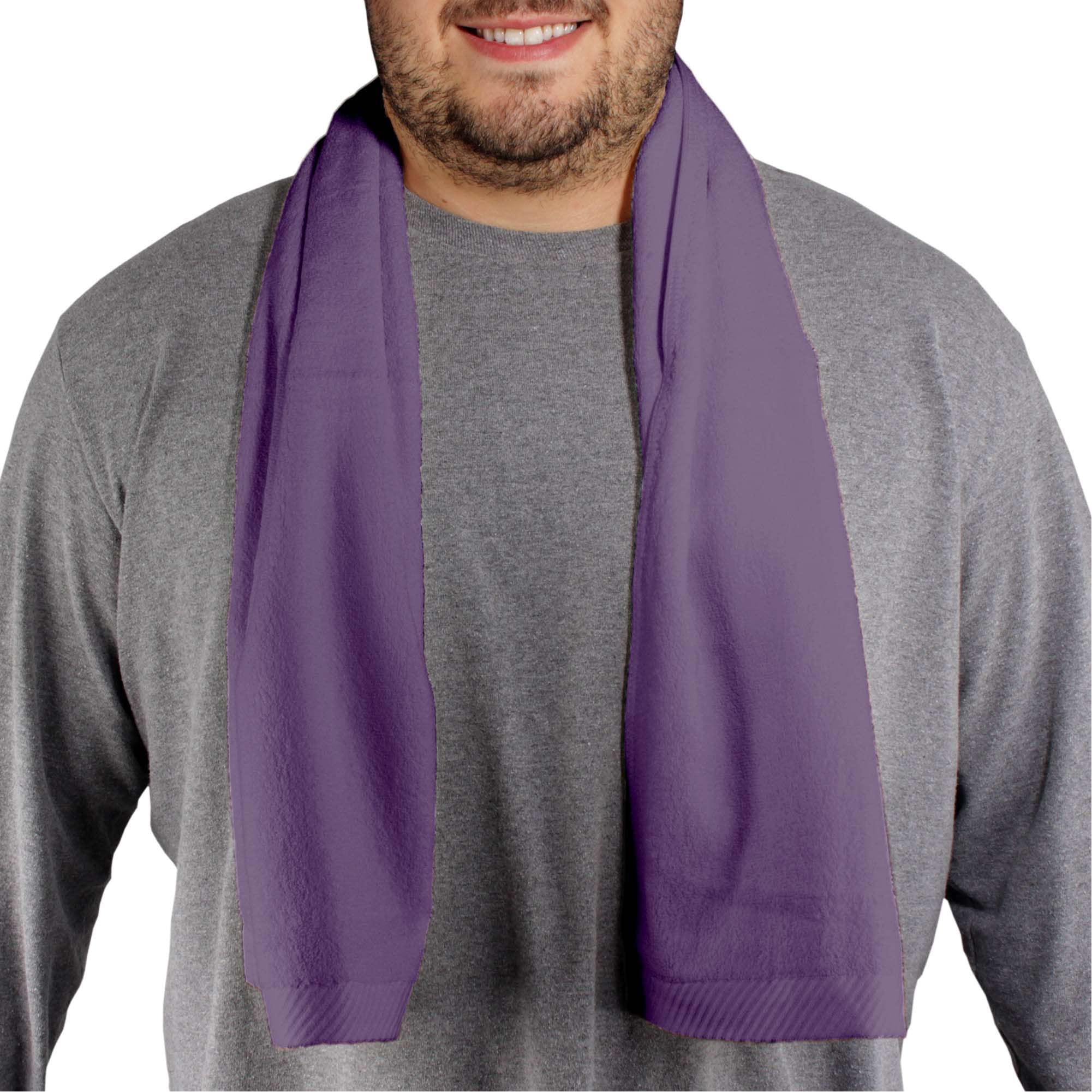 ThinkBamboo Cooling Towel for Neck & Sports - Ultra Soft Bamboo Rayon Blend (12