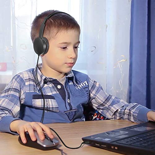 24 Pack Classroom Headphones for Students - Durable Kids & Adult Headphones for School, Library, Computer Labs (No Mic) - Perfect for Online Learning, Testing & Quiet Study Sessions