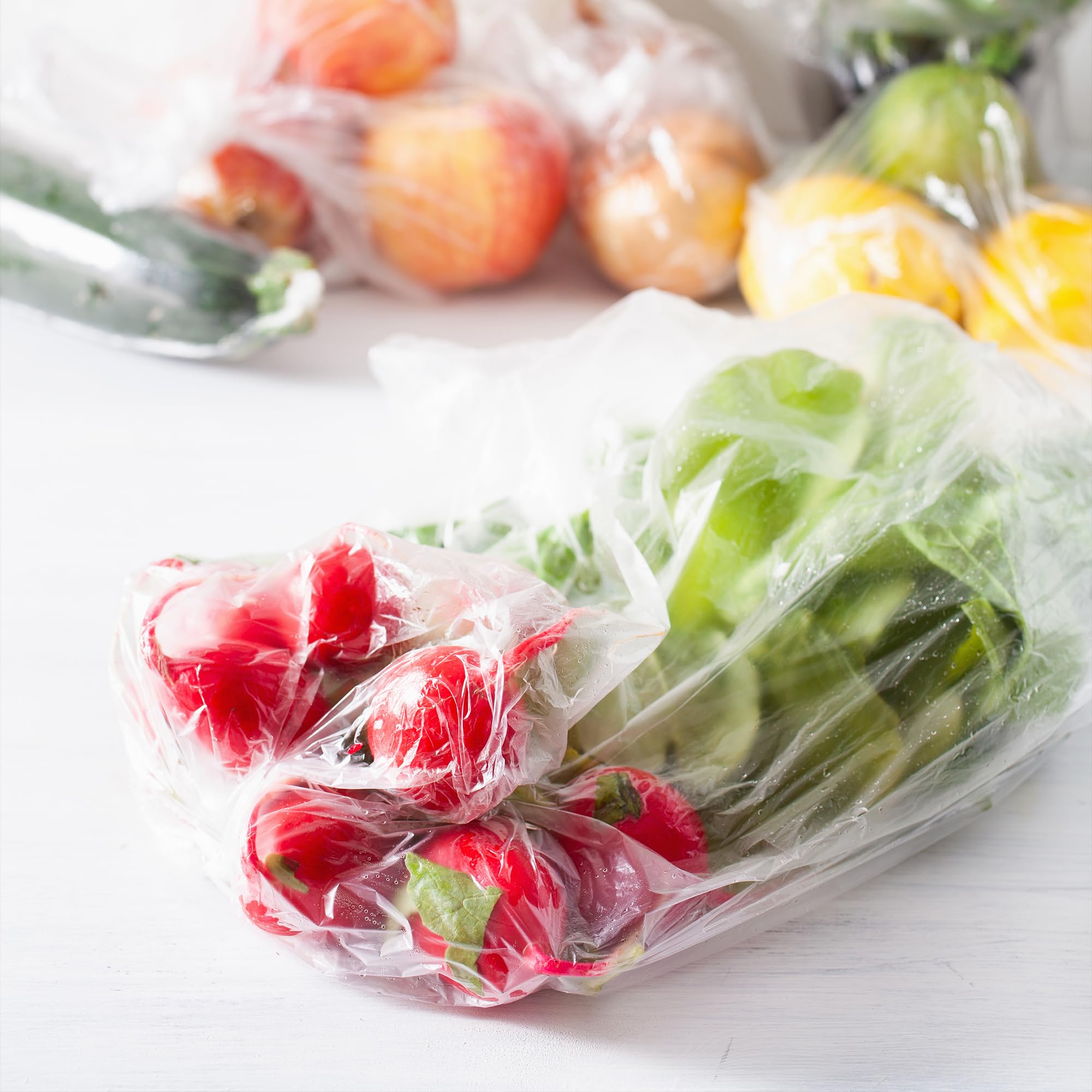 APQ 12x20 Inches Clear Poly Mailers - Pack of 1000, 2 Mil Thick Waterproof Shipping Bags with Open Top | Perfect for Ecommerce, Small Items & Retail Packaging