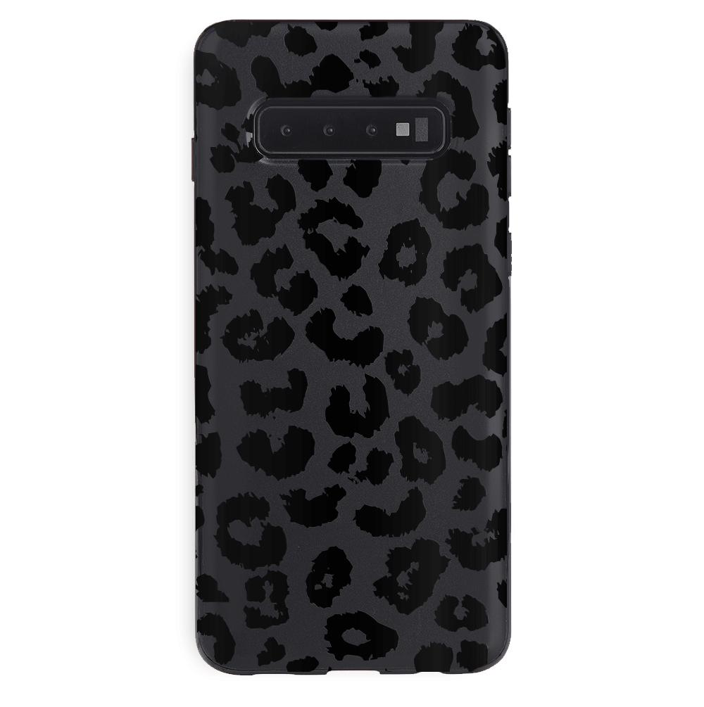 Samsung Galaxy Phone Case - Black Leopard Design | Durable Protective Cover for Samsung Galaxy S21/S22/S23 | Stylish Animal Print Case for Everyday Use & Travel