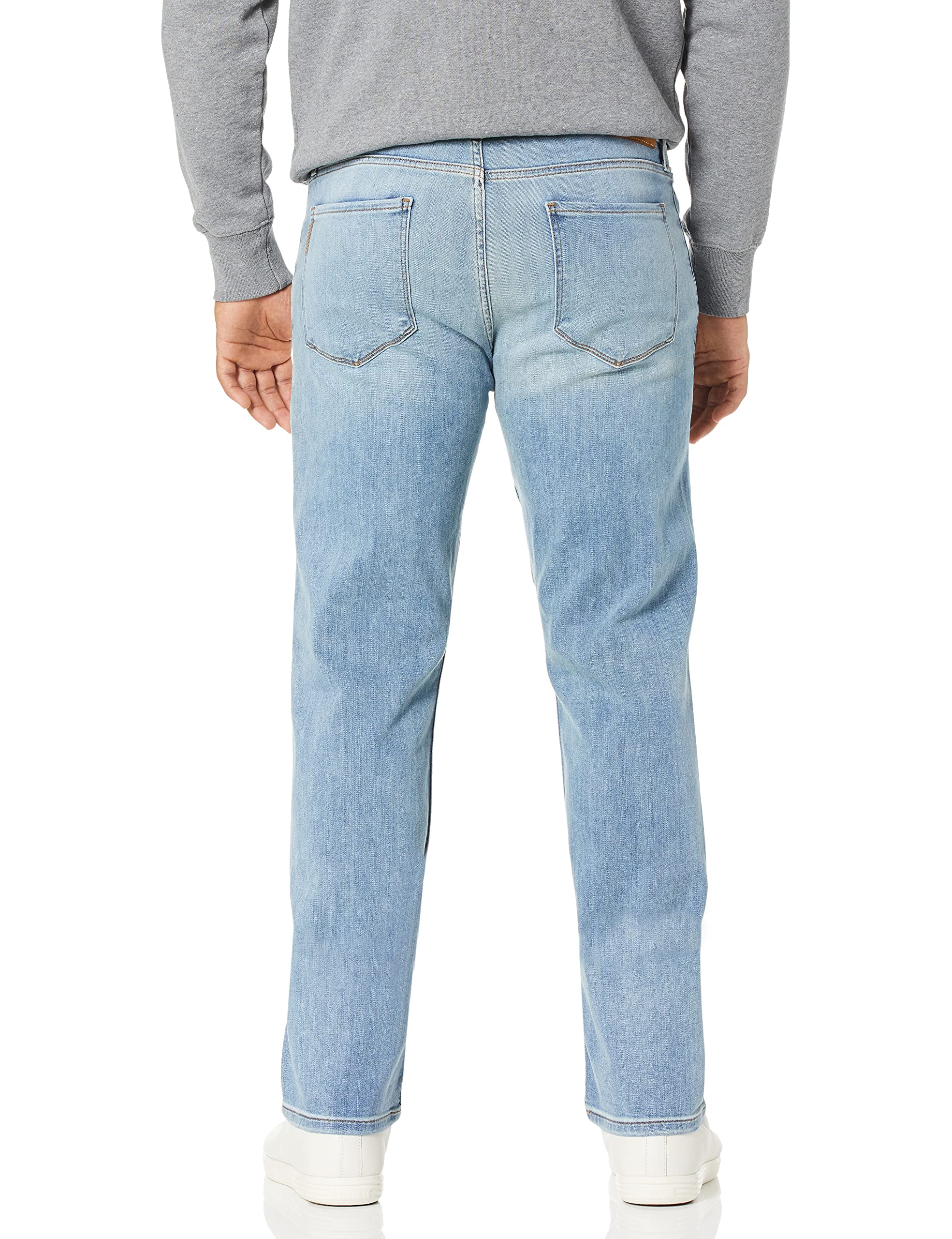 PAIGE Men's Normandie Straight Leg Jeans - Classic Fit Denim Pants for Casual & Business Wear | Comfortable Stretch Fabric for Everyday Use