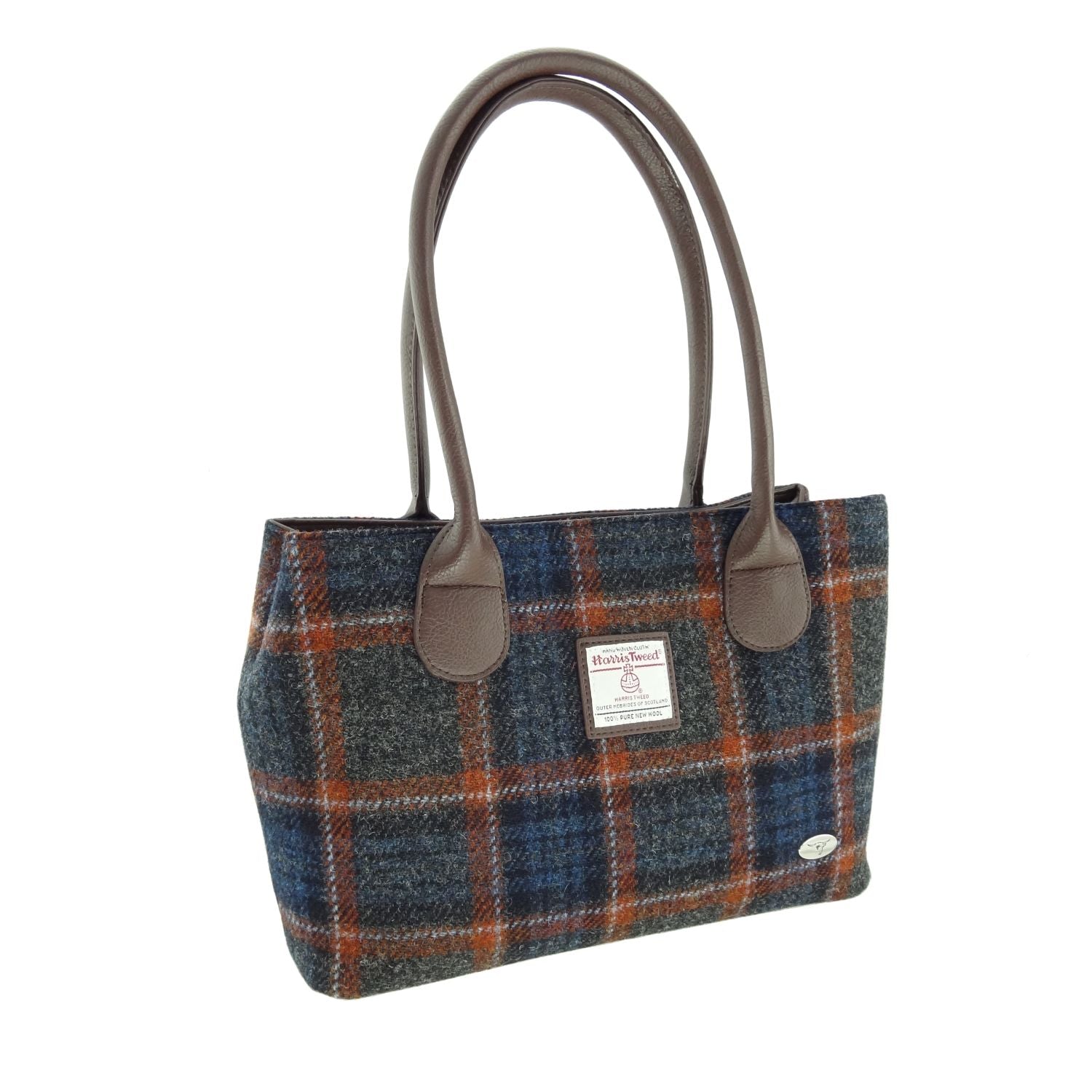 Classic Harris Tweed Handbag for Women [22 Colors] - Elegant Crossbody Purse with Adjustable Strap, Perfect for Work, Travel & Everyday Use