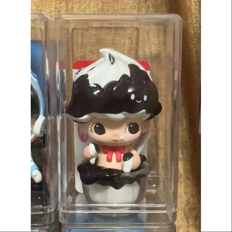 DIMOO Pop Mart KFC 35th Anniversary Bucket Series Snow Sundae Collectible Figure - Limited Edition Cute Blind Box Toy for Display, Gift & Anime Collection (Perfect for Home Decor, Office Display & Kawaii Lovers)