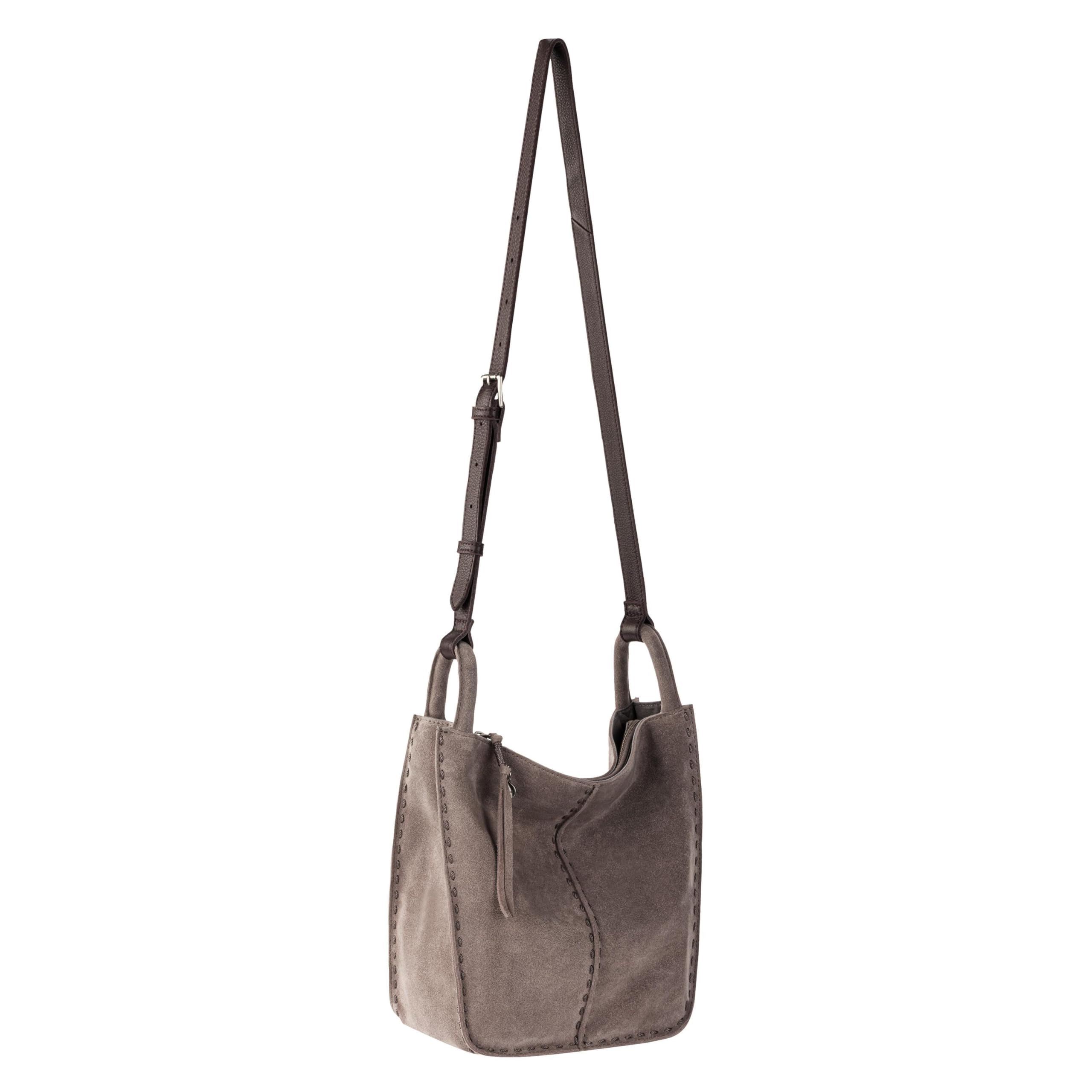 The Sak Los Feliz Crossbody Purse for Women - Genuine Leather Handbag with Adjustable Shoulder Strap - Perfect for Everyday Use, Work, Travel & Casual Outings