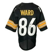 Hines Ward Autographed Pittsburgh Steelers Black Football Jersey with JSA COA - Perfect for Collectors, Fans, and Sports Memorabilia Displays