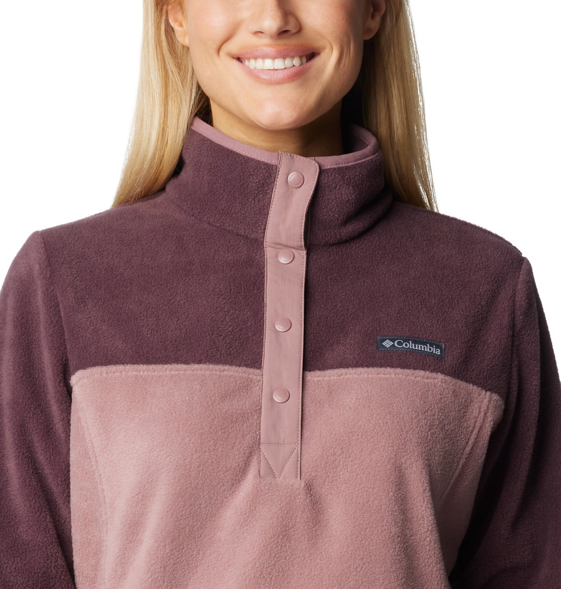 Columbia Benton Springs™ Half Snap Pullover Fleece II for Women - Warm & Cozy Fleece Jacket for Outdoor Hiking, Camping & Casual Wear
