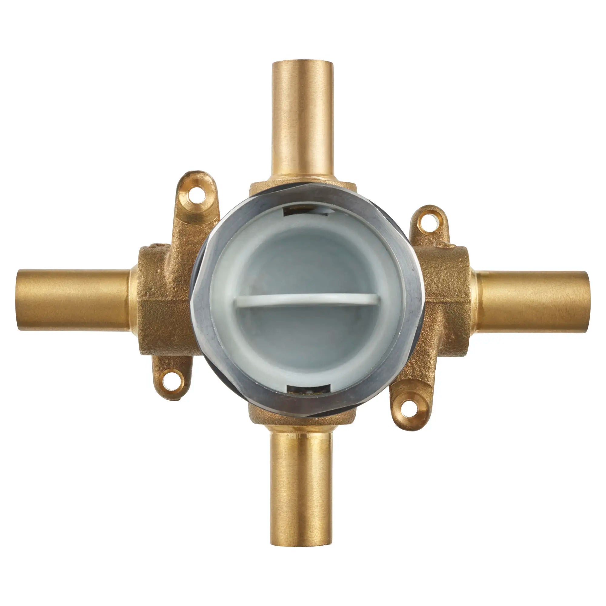 Flash® Shower Rough-In Valve with Stub Outs - Brass Plumbing Kit for Bathroom Remodel & New Construction - Perfect for DIY Shower Installations