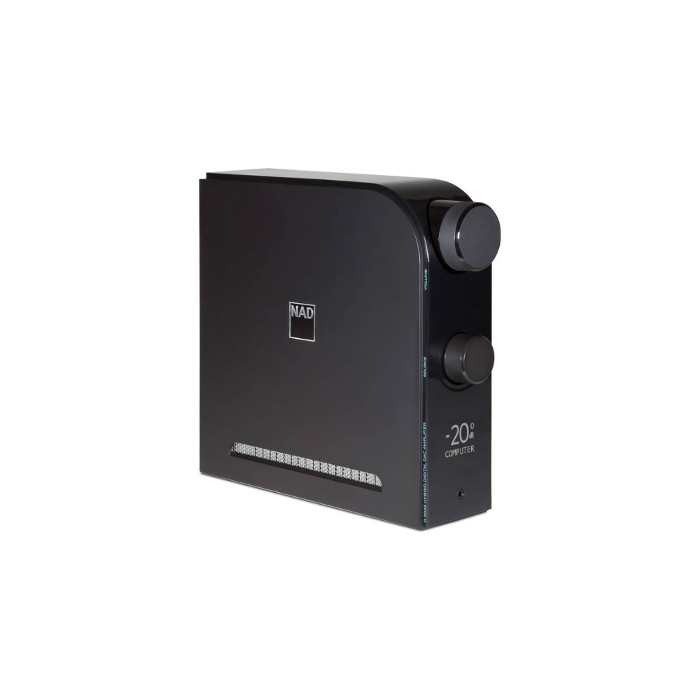 NAD D3045 Hybrid Digital DAC Amplifier - High-Fidelity Audio Amplifier with Bluetooth & USB DAC for Home Stereo, Turntable & Headphones | Perfect for Audiophiles & Music Lovers