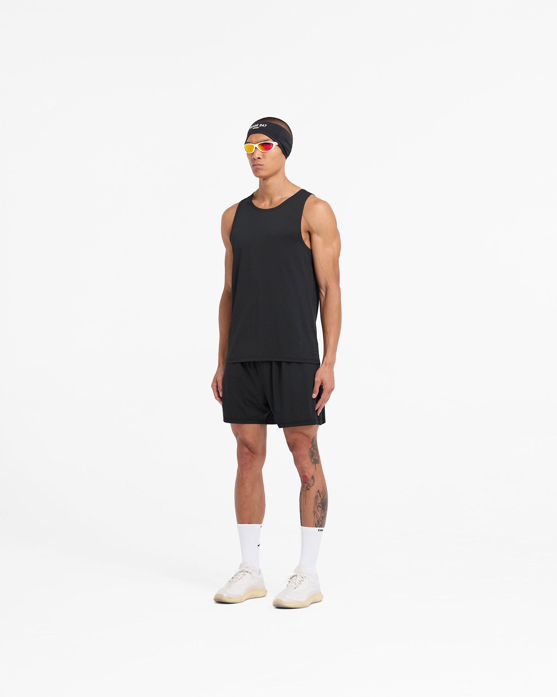 247 DNA Mesh Vest for Men & Women - Lightweight Breathable Black Safety Vest for Running, Cycling & Outdoor Activities