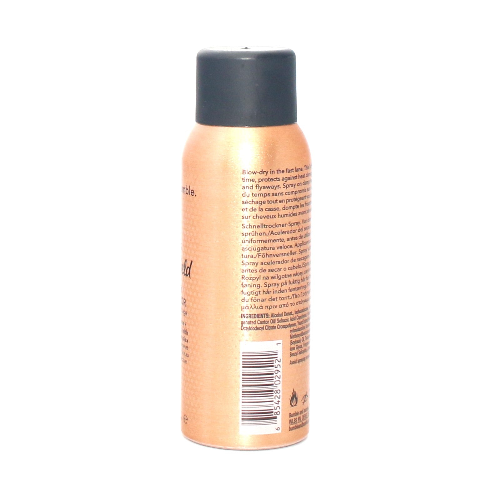 Bumble and Bumble Heat Shield Blow Dry Accelerator 4.2 oz - Thermal Protection & Frizz Control for Fast Hair Drying - Perfect for Salon Styling & Home Use