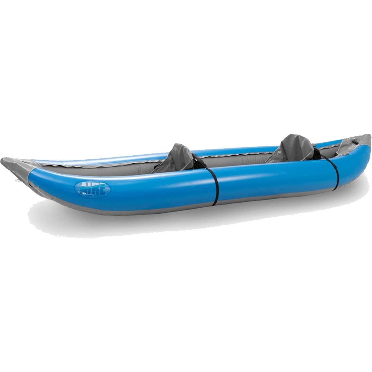 AIRE Outfitter II Inflatable Kayak - Lightweight Portable Fishing Kayak for Adults, 2-Person Tandem Kayak with Paddles & Pump - Perfect for Lakes, Rivers & Ocean Adventures (Red)
