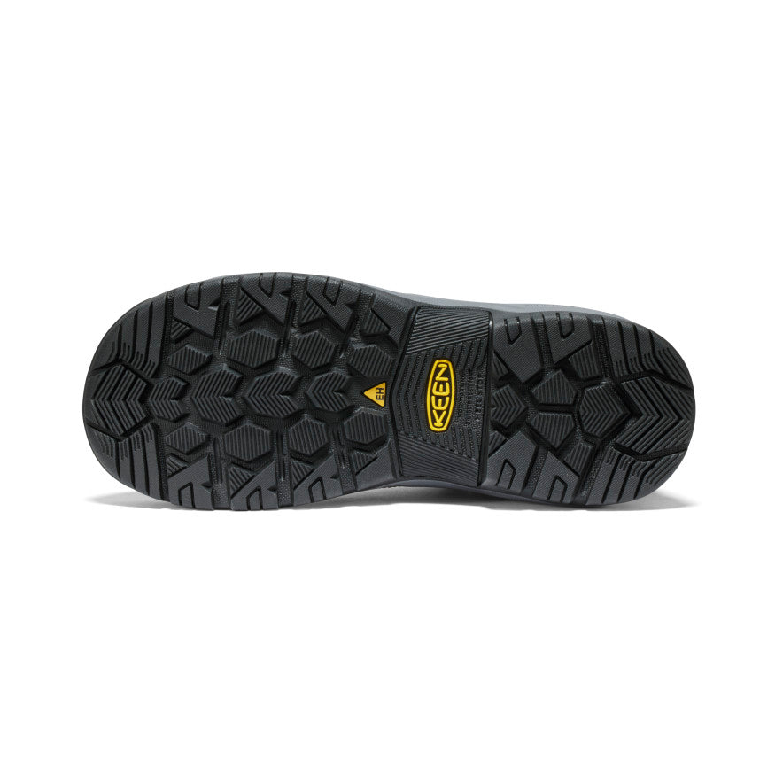 Women's Evanston 6 Waterproof Work Boots with Carbon Toe - Bison/Black - Durable Safety Boots for Construction, Hiking & Outdoor Work