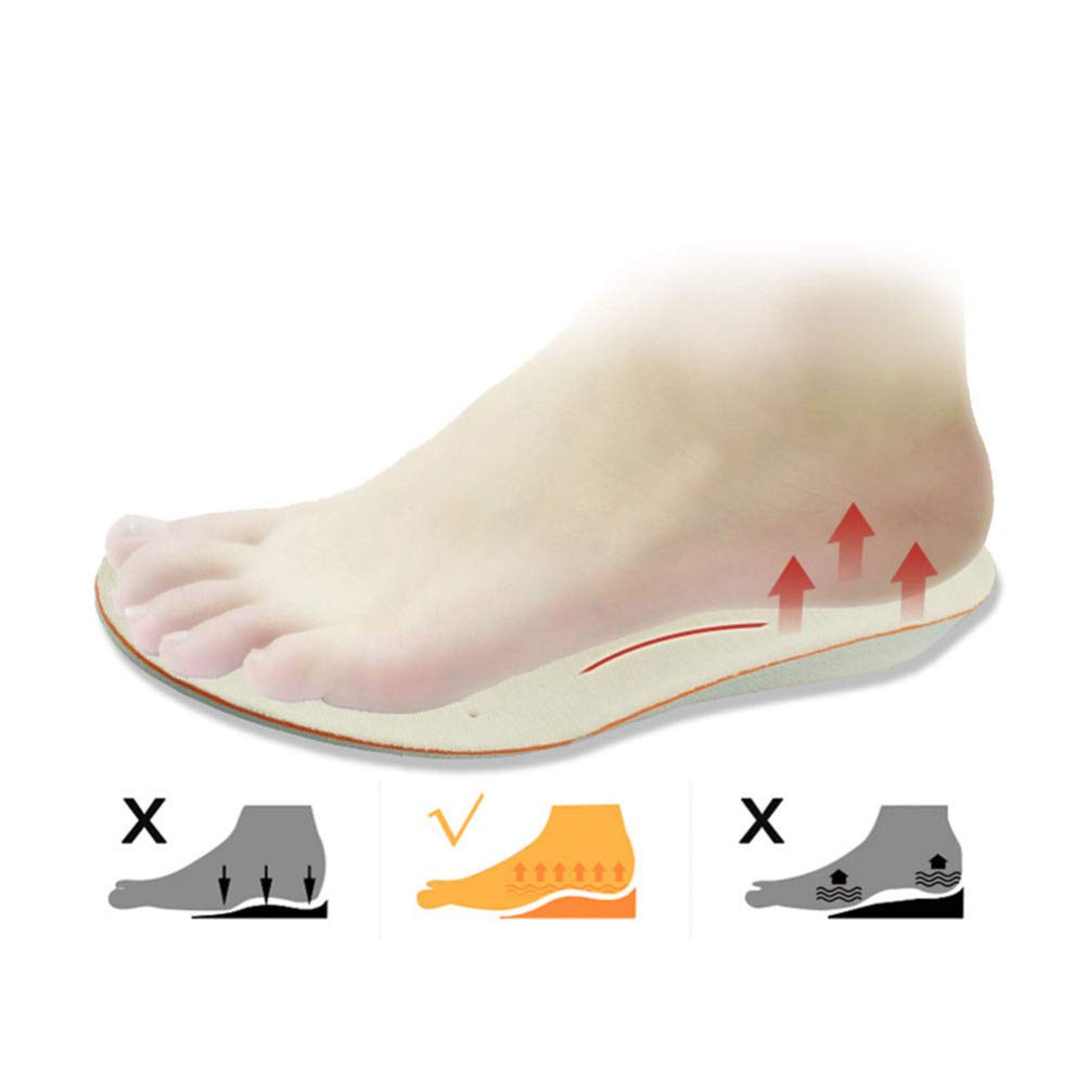 Exceart 1 Pair Height Increasing Shoe Insoles for Men - Comfortable Elevator Shoe Inserts with Full Cushion Support - Perfect for Discreet Height Boost in Dress Shoes, Work Boots & Casual Wear