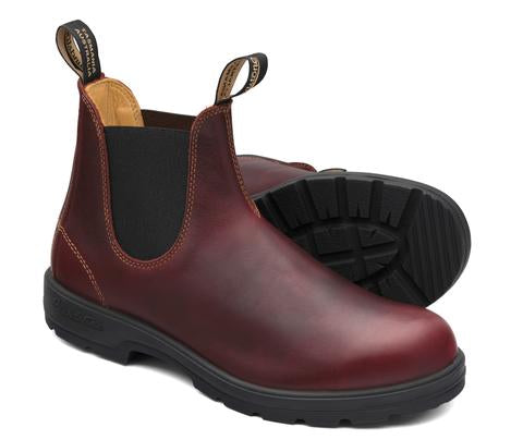 Blundstone 1440 Classic Chelsea Boots - Redwood Brown Leather, Waterproof & Comfortable for Men & Women | Perfect for Hiking, Work & Everyday Wear