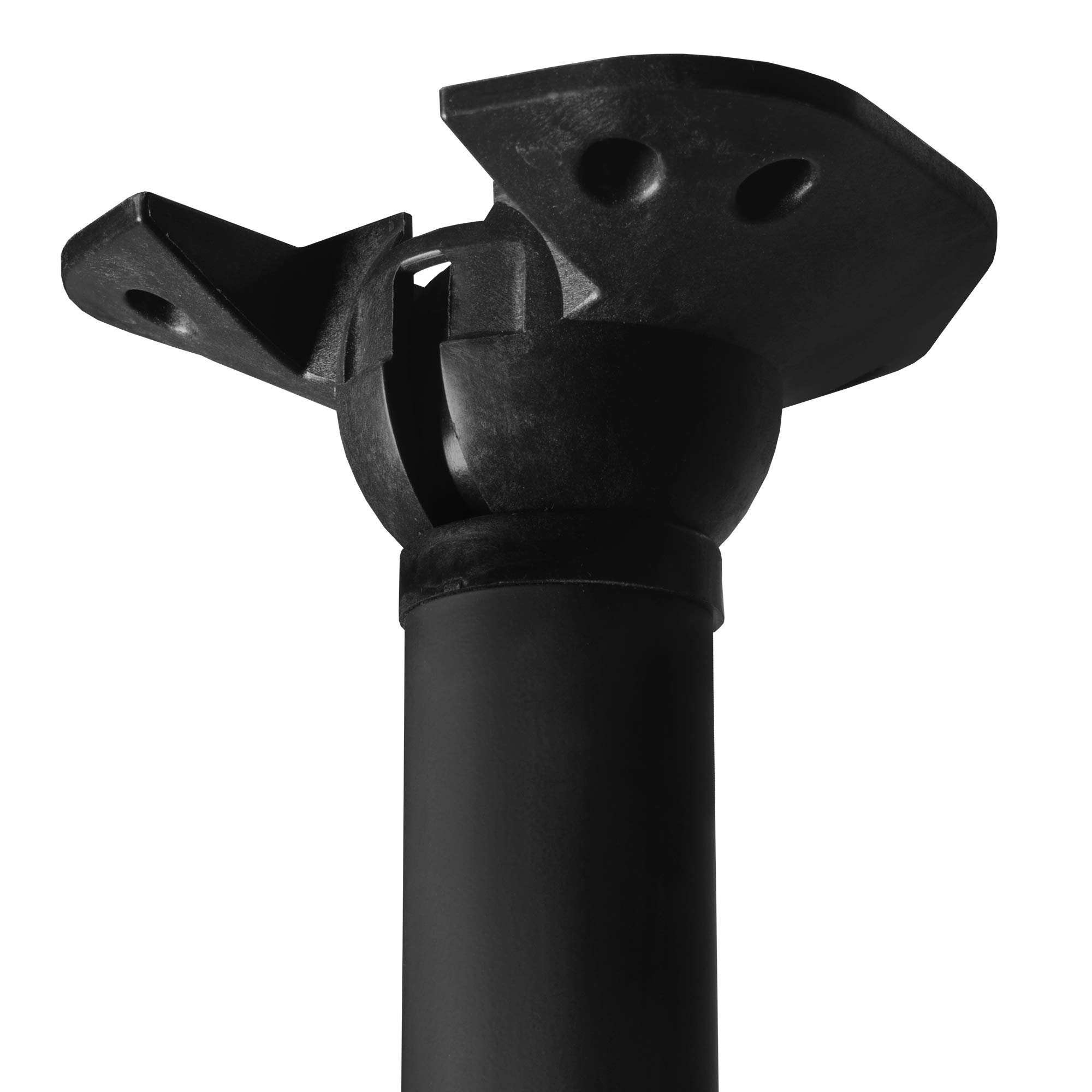 Kee Post Folding Table Legs (Set of 4) - Heavy Duty Adjustable Black Metal Legs for DIY Tables, Workbenches, and Crafting Projects - Perfect for Home Office, Garage, and Workshop Use