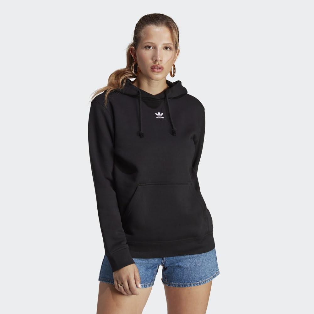adidas Originals Women's Adicolor Essentials Fleece Hoodie - Soft Comfortable Pullover Sweatshirt for Casual Wear, Gym & Street Style Fashion