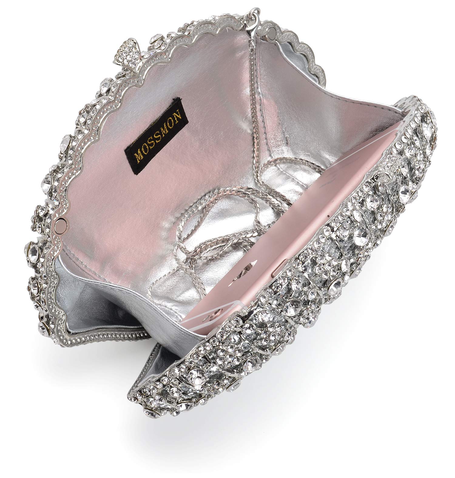 Luxury Crystal Clutch Bag for Women - Elegant Rhinestone Evening Purse - Perfect for Parties, Weddings & Formal Events