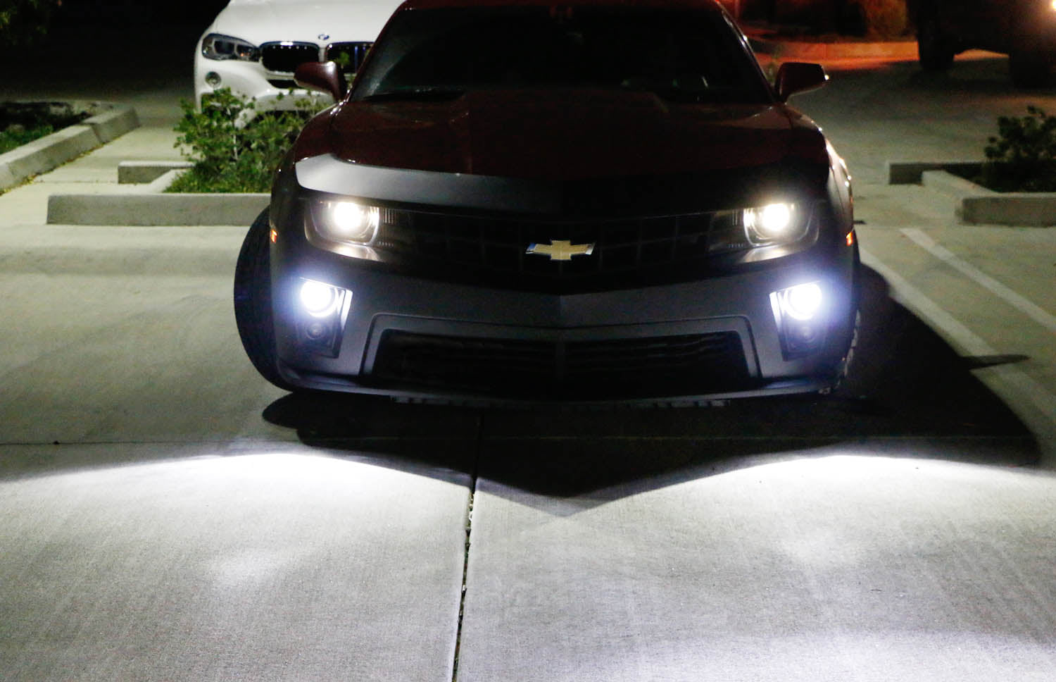 20W CREE LED Halo Ring Daytime Running Lights & Fog Lamps for 2010-2013 Chevy Camaro - DRL Angel Eyes for Enhanced Visibility & Style