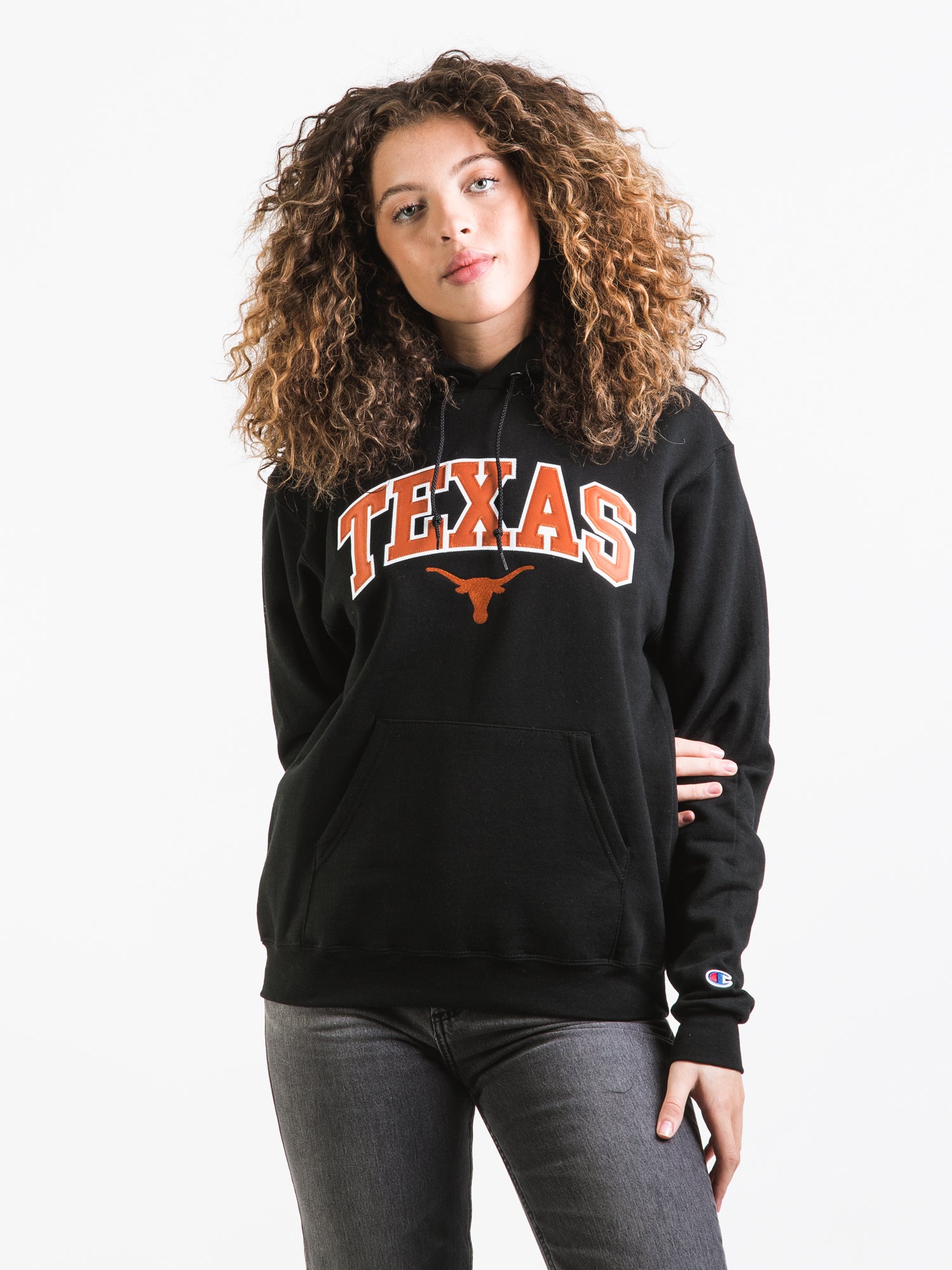 Champion Texas Hoodie for Men & Women - Soft Cotton Pullover Sweatshirt with Front Pocket - Perfect for Casual Wear, Gym, and Outdoor Activities