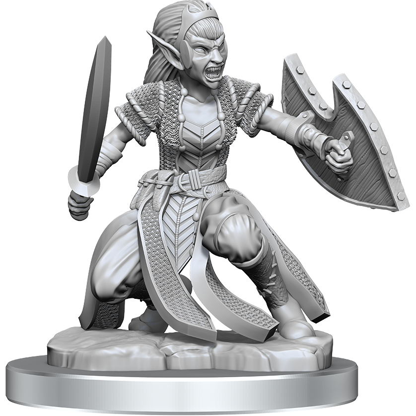 D&D Miniatures - Nolzur's Marvelous Miniatures Shifter Fighter Figurine for Dungeons & Dragons RPG Tabletop Gaming & Collectibles | Perfect for D&D Campaigns, Battle Maps & Fantasy Displays