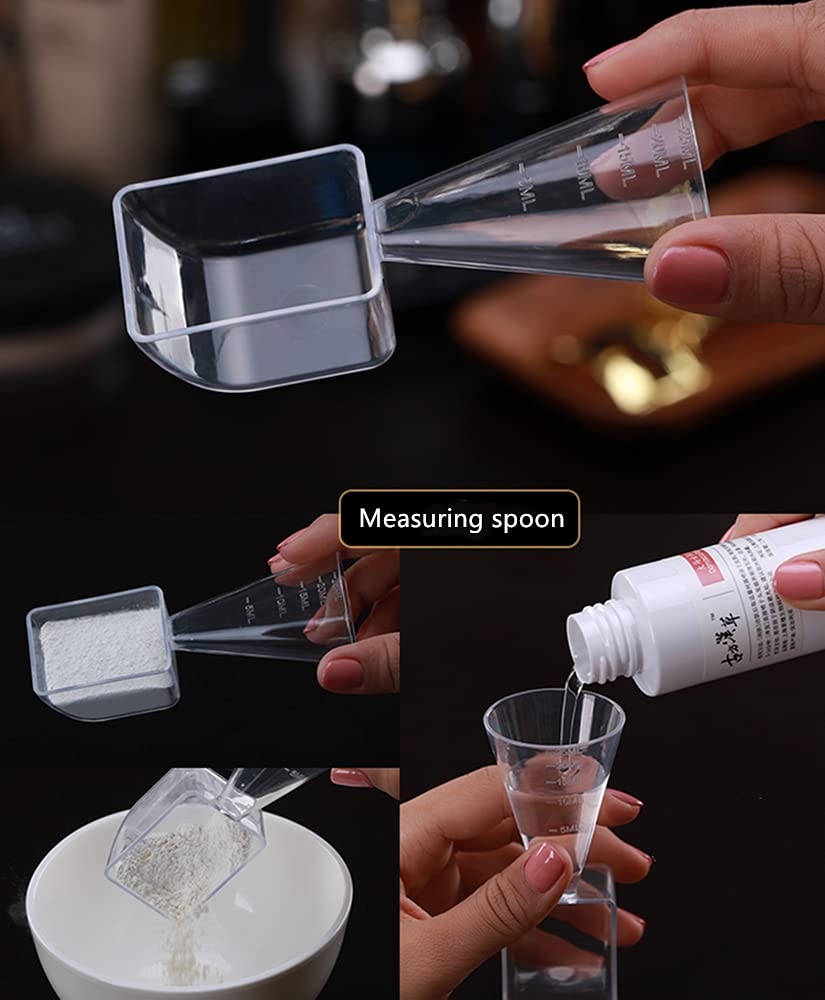 DIY Mask Mixing Tool Kit - 5pc Set for Facial Skin Care & Spa