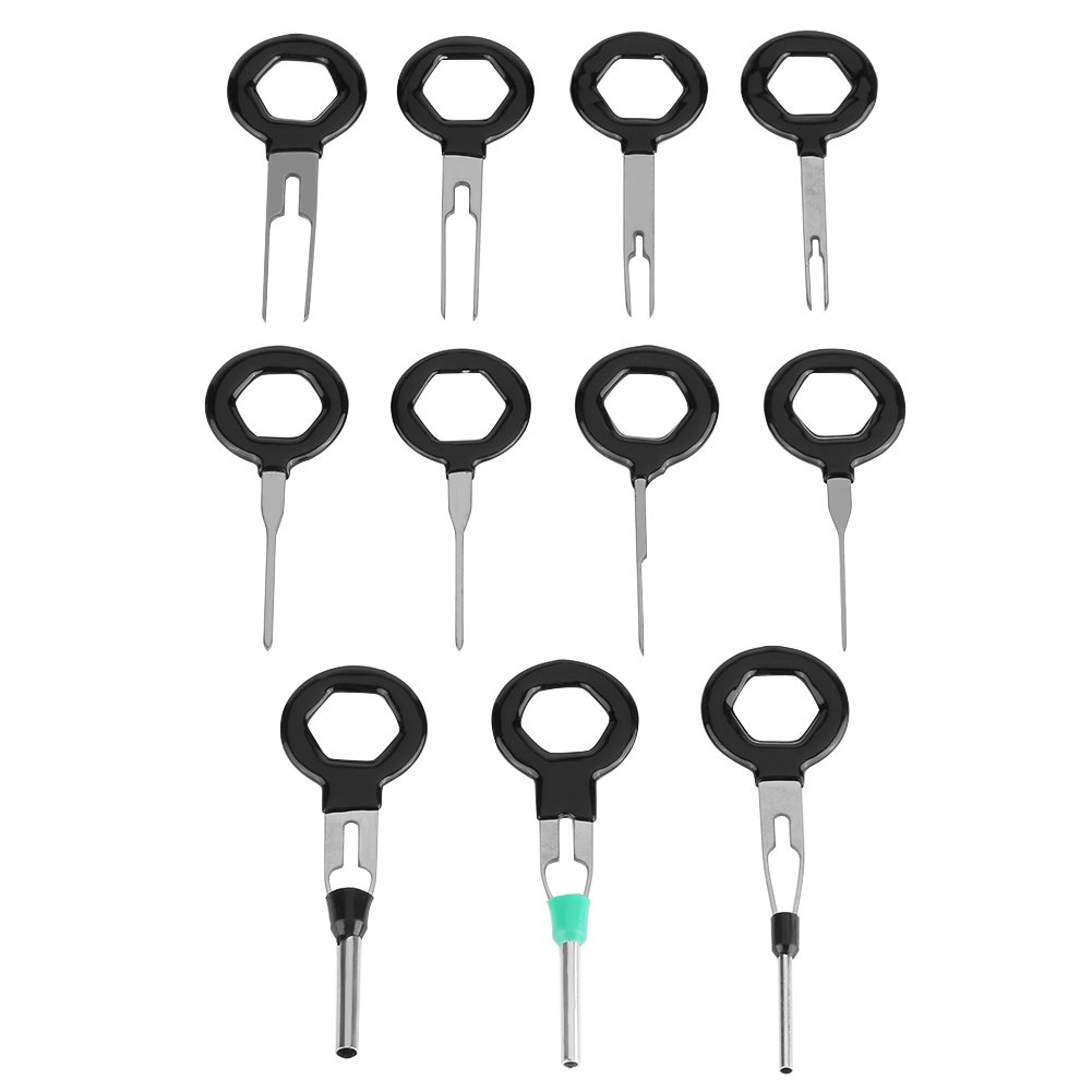 Senyar 11-Piece Car Wire Terminal Removal Tool Set - Mini Electrical Connector Extractor, Crimp Pin Back Needle & Harness Plug Release Kit for Automotive Repairs | Ideal for DIY Mechanics & Professional Auto Electricians