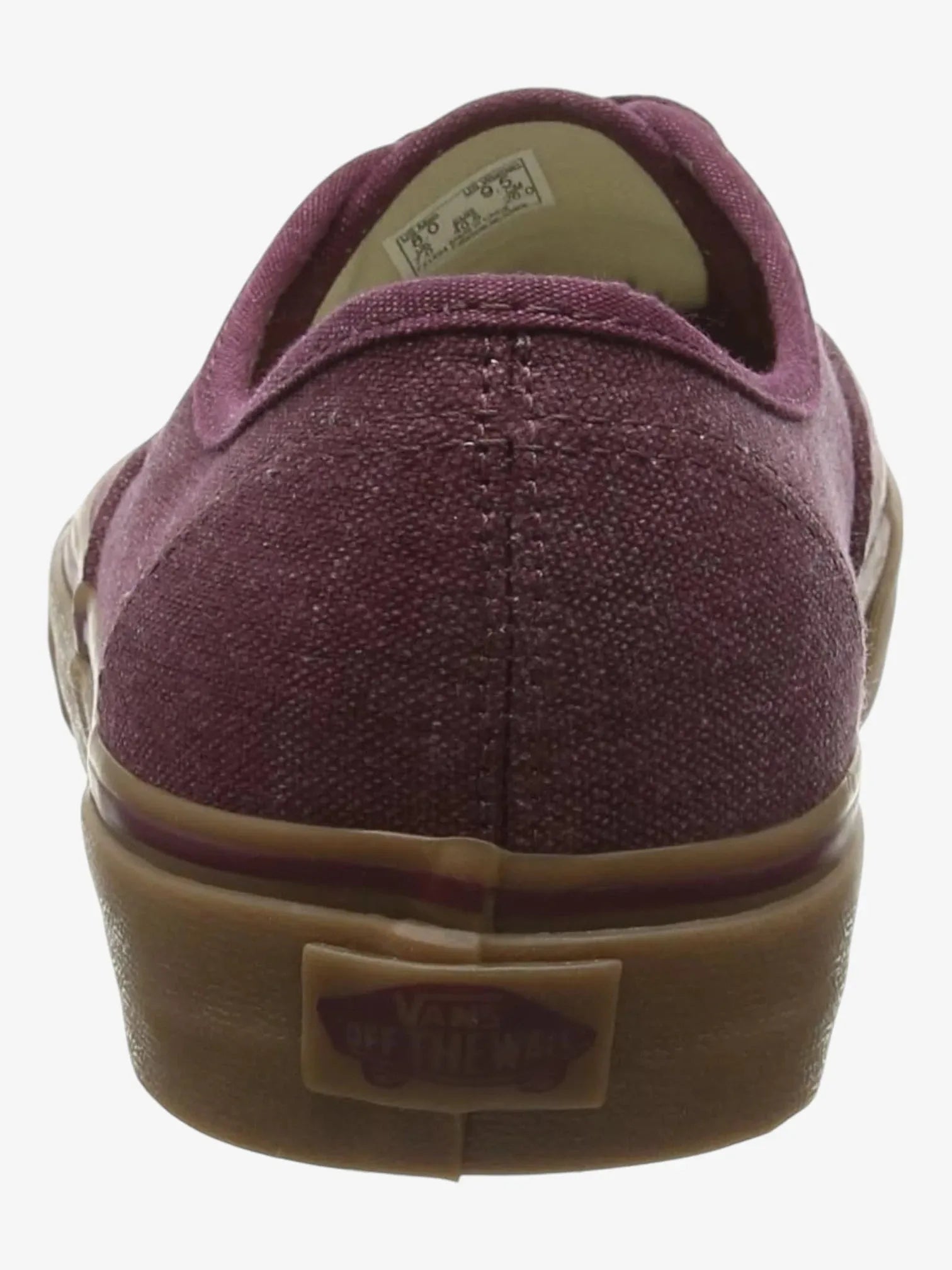 Vans Authentic Sneakers in Burgundy & Caramel - Classic Skate Shoes for Men & Women | Perfect for Casual Wear, Street Style & Skateboarding