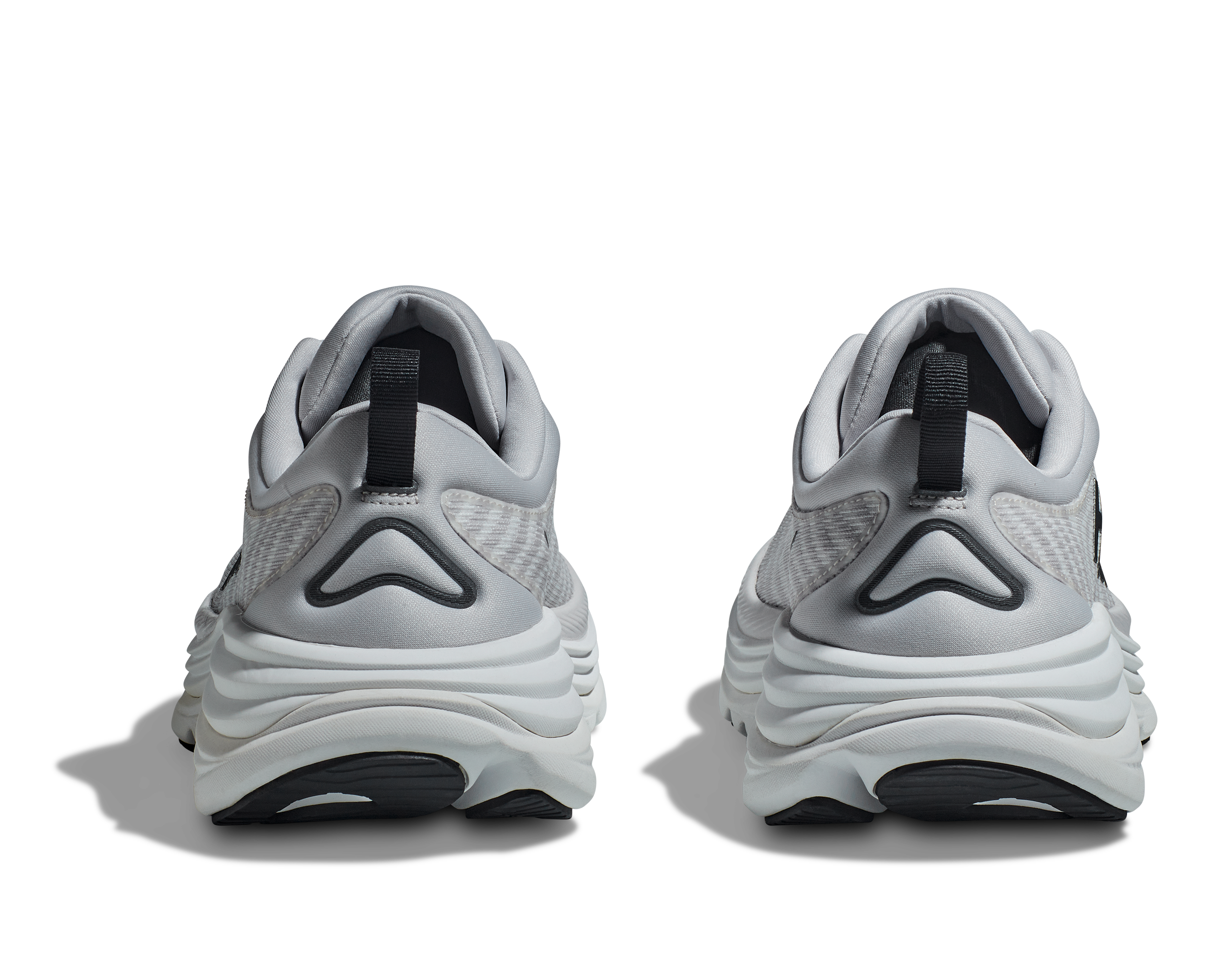 Men's HOKA Gaviota 5 Wide Running Shoes - Nimbus Cloud/Steel Wool Color - Stability & Cushion for Road Running, Walking & All-Day Comfort