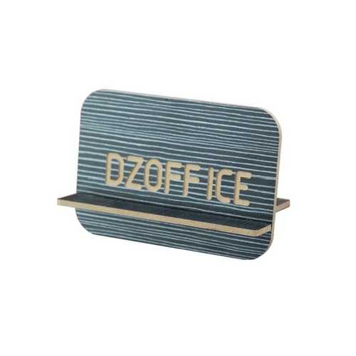 Dzoffice DS001 Natural Wood Phone Stand - Adjustable Desktop Mobile Holder for iPhone 7/8/X, Samsung Galaxy, Xiaomi - Perfect for Home Office, Bedside & Travel Use