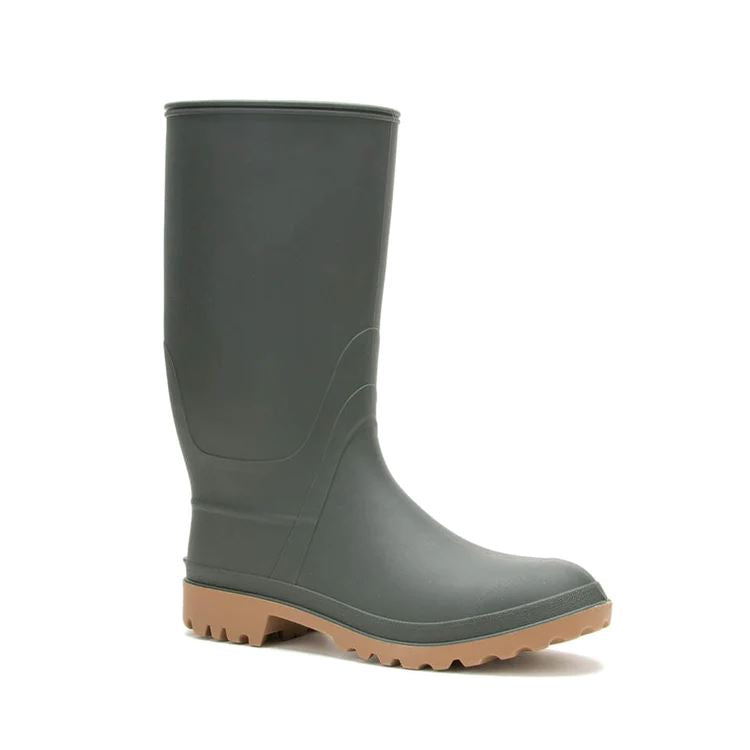 KAMIK MICHAEL Men's Waterproof Rain Boots - Comfortable & Durable Outdoor Rubber Boots for Hiking, Gardening, and Wet Weather Protection
