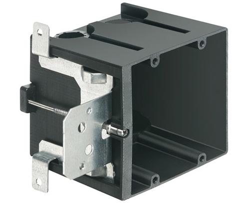 Adjustable Electrical Outlet Box for New Construction - Easy IN/OUT Installation - Perfect for Home Renovation & DIY Projects