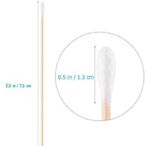 600 Wooden Ear Cleaning Swabs with 50 Cotton Balls - Multipurpose Ear Wax Cleaner & Hygiene Tool (300 Sticks) - Perfect for Ear Care, Makeup Application, Baby Care, and First Aid Kits