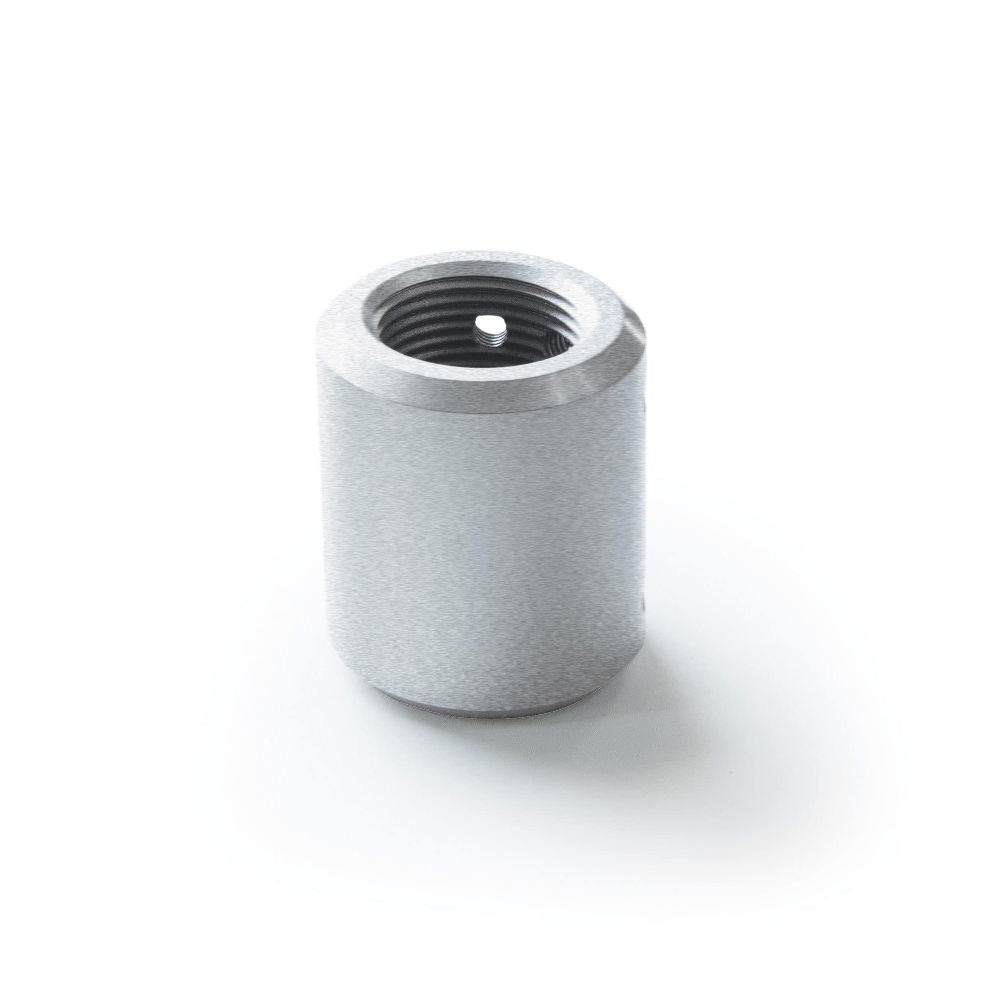 Brushed Aluminum Ceiling Fan Downrod Coupler - Compatible with Modern Forms Smart Fans | Perfect for Home, Office & Commercial Spaces