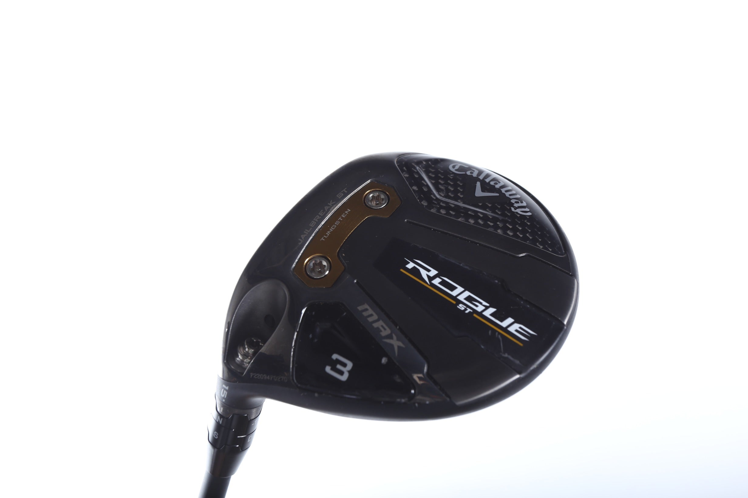 Used Callaway Rogue ST MAX 3 Wood Golf Club - Left Handed 15° Regular Flex for Men | Perfect for Long Fairway Shots & Improving Distance Control