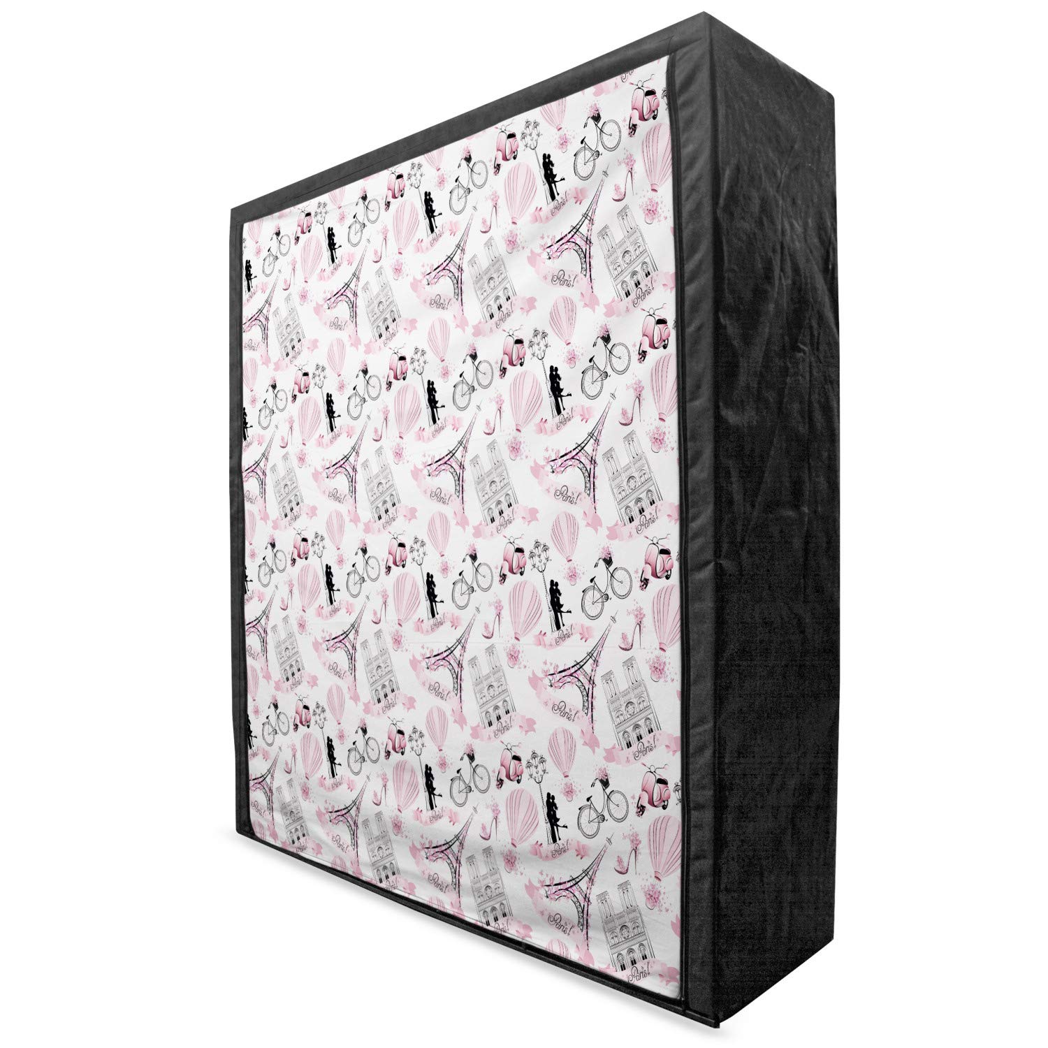 Ambesonne Portable Fabric Wardrobe - 59