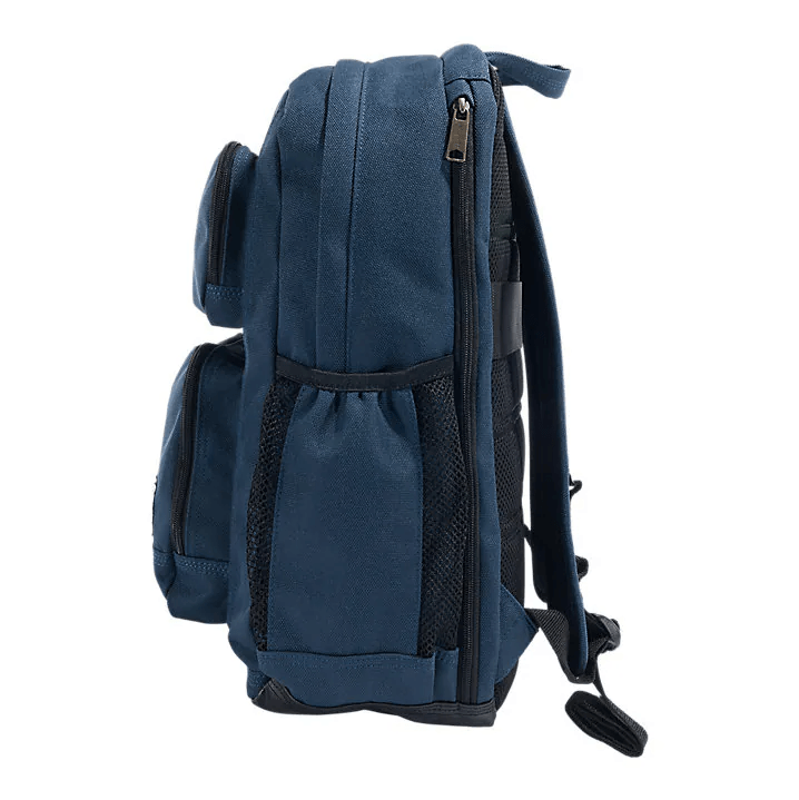 28L Dual Compartment Backpack for Travel & Work - Navy Blue Water-Resistant Laptop Backpack - Perfect for Commuting, Hiking & College Students