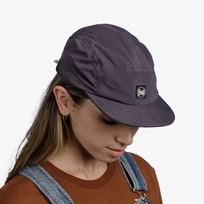 5 Panel Explore Cap - Graphite Slen Outdoor Adventure Hat for Hiking, Camping & Travel - Lightweight & Breathable Men's Baseball Cap