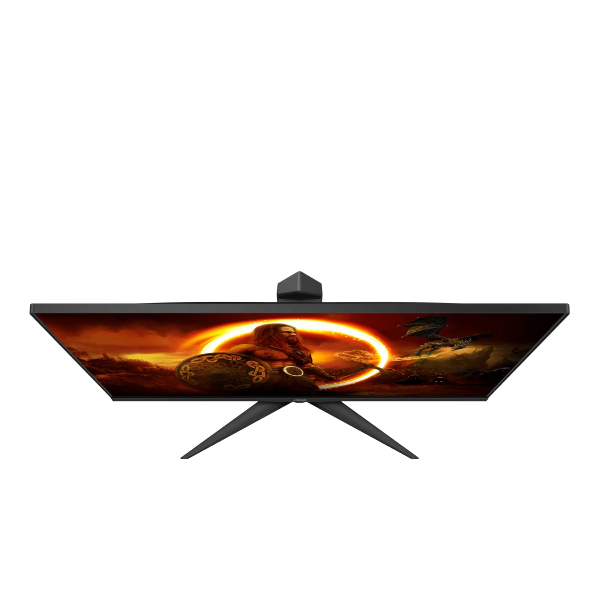 AOC 24G2SU 24 Inch FHD Gaming Monitor - 165Hz Refresh Rate, 1ms Response Time, AMD FreeSync Premium, 1920x1080 Resolution, VGA/HDMI/DisplayPort/USB Hub, Black/Red - Perfect for Competitive Gaming & Esports