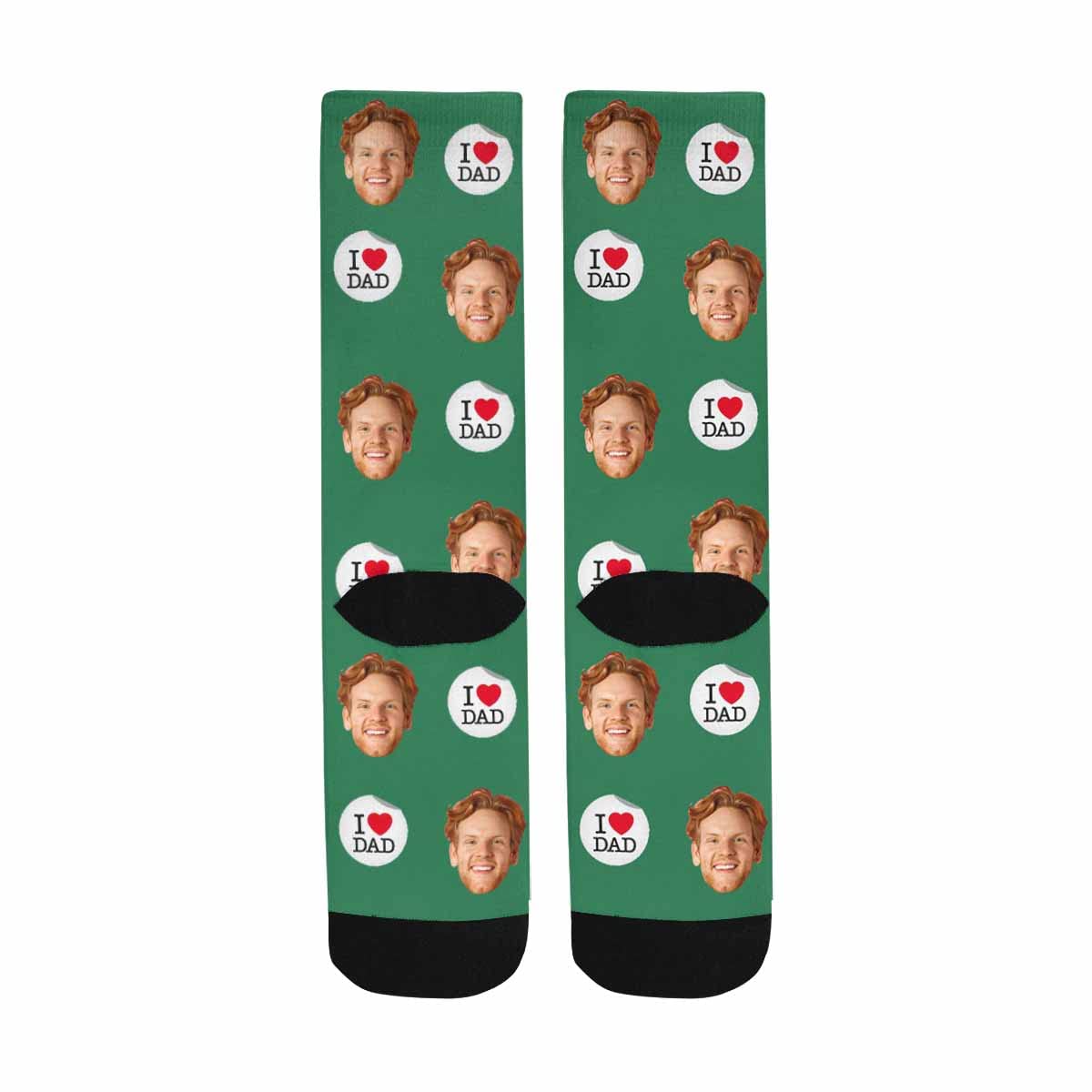 Custom Photo Socks - Personalized Pet Dog Face Crew Socks for Men & Women | Unique Gift Idea for Birthday, Anniversary & Holidays