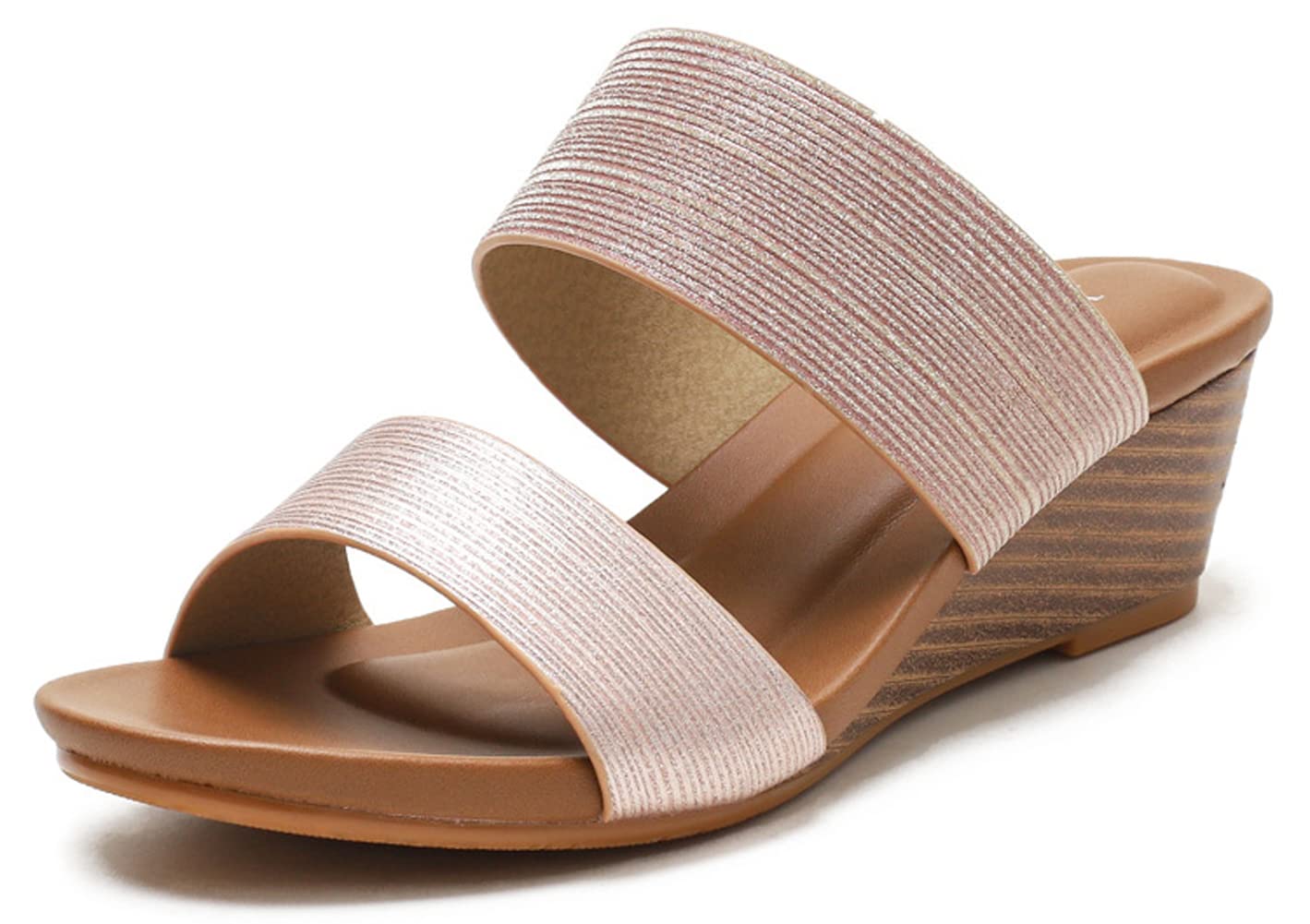 Women's Comfortable Wedge Sandals - Summer Fashion Slippers with Arch Support for Casual Wear, Plus Size Available - Perfect for Beach, Vacation & Everyday Use