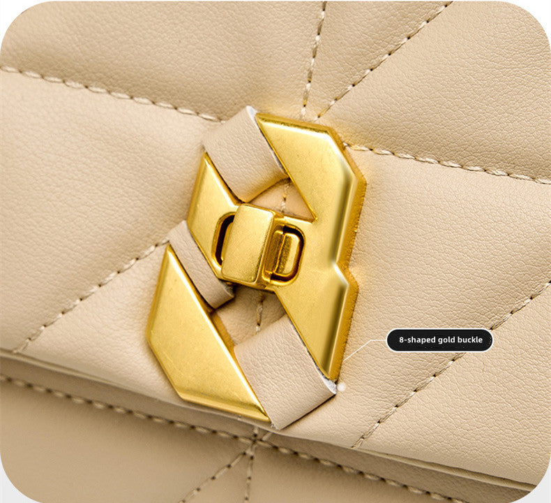 Trendy Quilted Handbag for Women - Fashionable & Durable Crossbody Purse for Work, Travel & Everyday Use