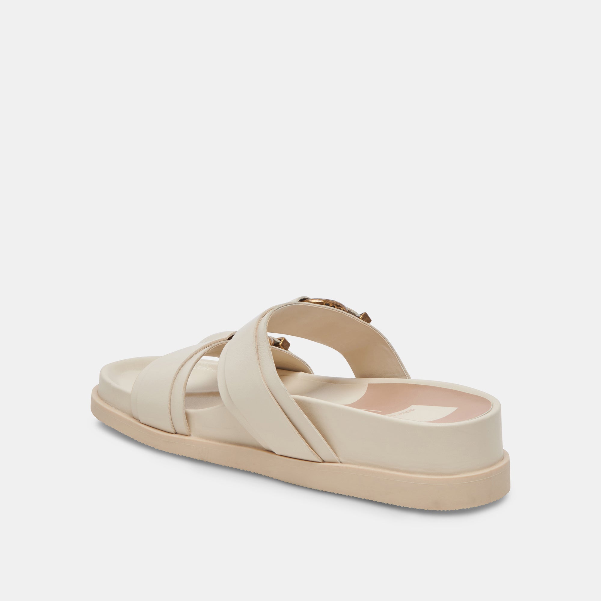 SOYA White Leather Sandals for Women - Comfortable & Stylish Summer Beach Walking Shoes - Perfect for Vacation, Travel, and Casual Outfits