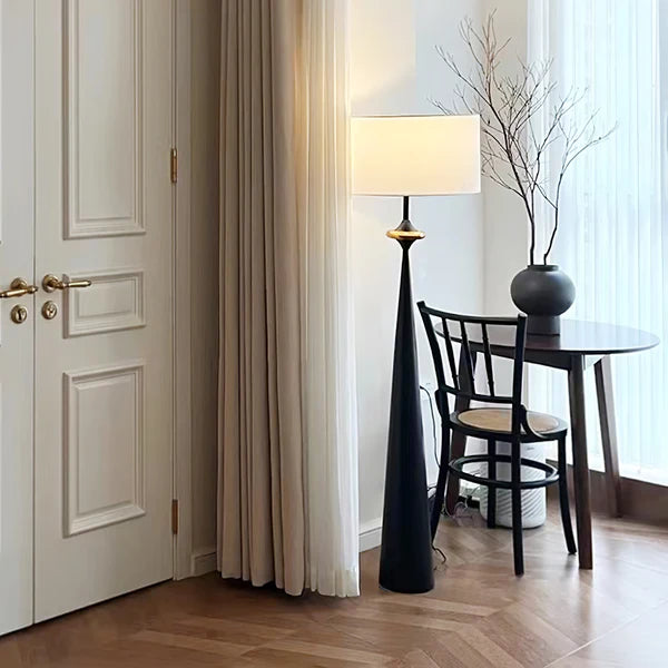 Nordic Minimalist Floor Lamp - Modern Scandi Style LED Standing Light for Living Room, Bedroom & Office - Warm White & Cool White Adjustable Brightness