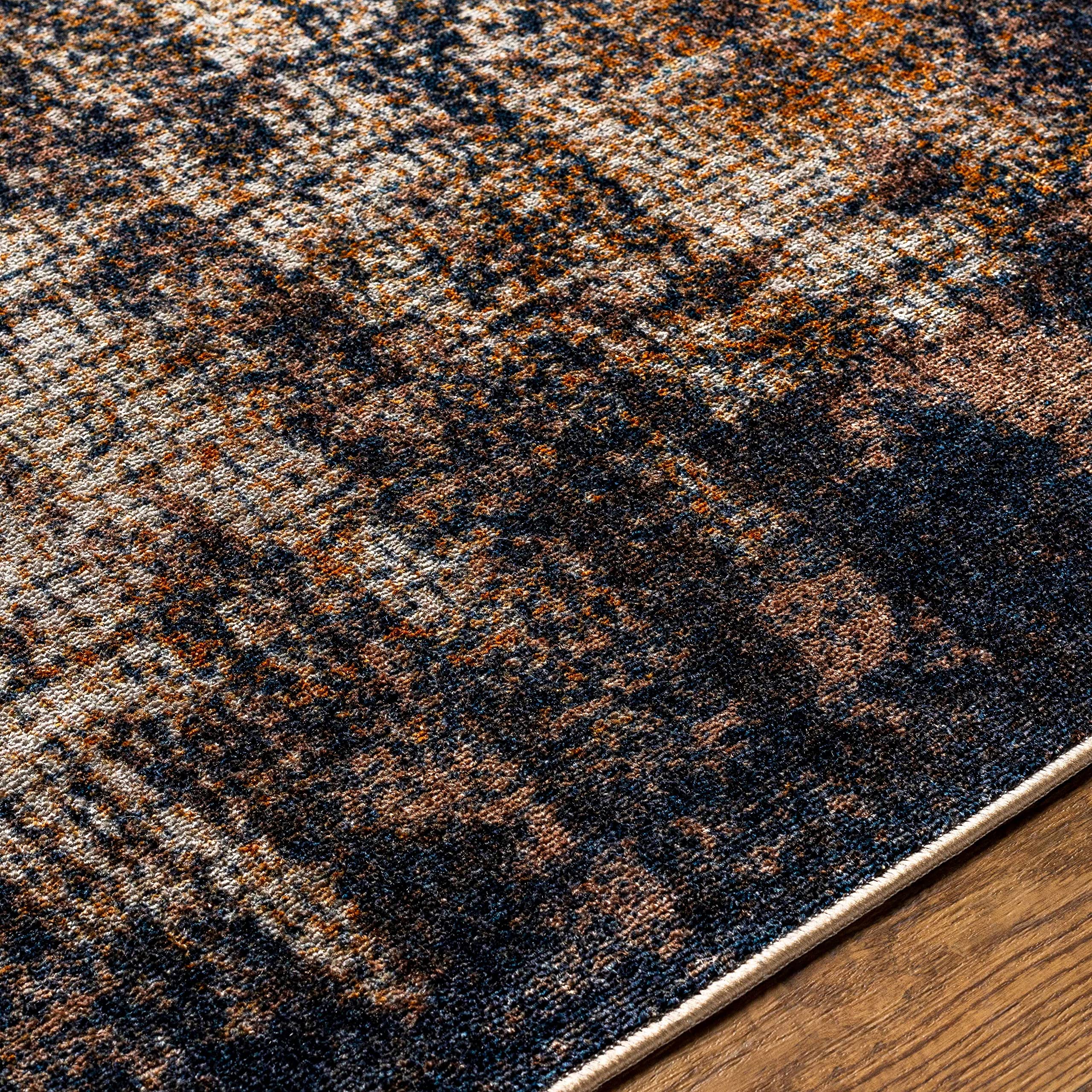 Machine Washable Hauteloom Bantuanon Area Rug - Brown & Red 8'10