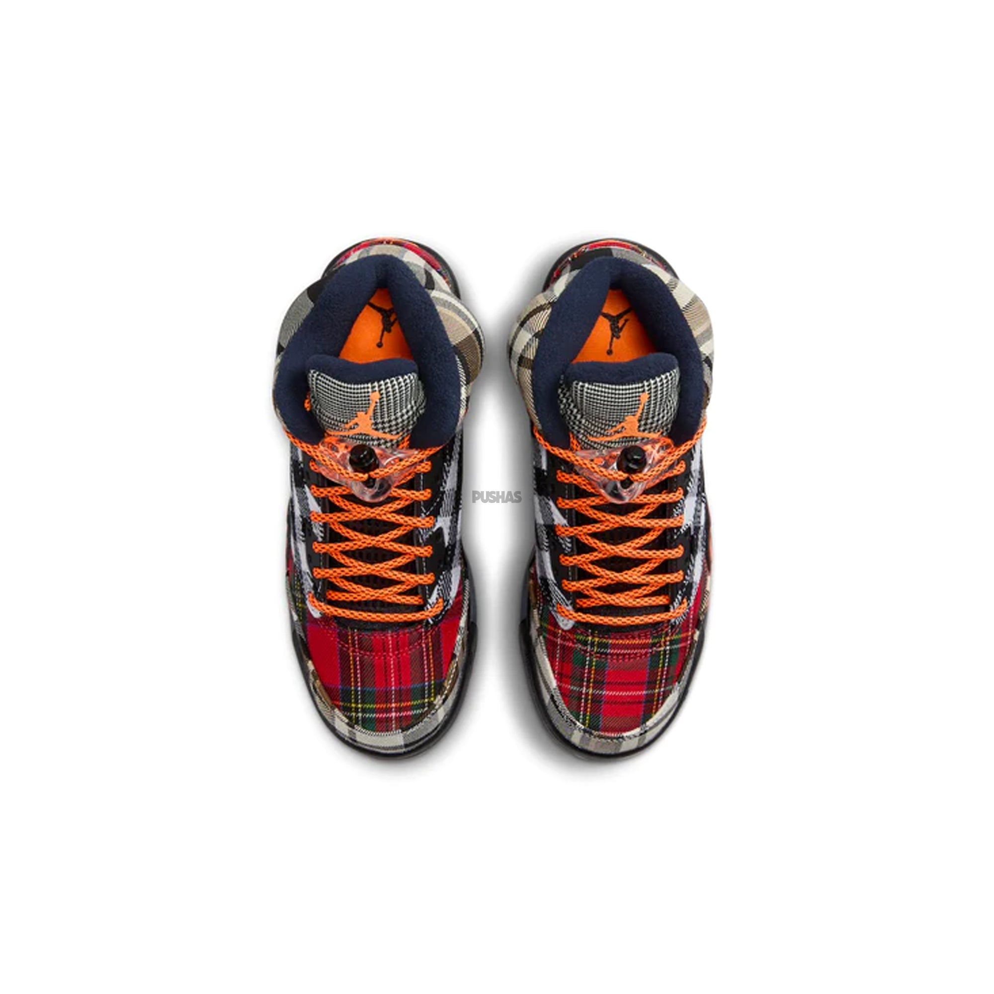 Air Jordan 5 Retro 'Plaid' TD Sneakers (2023) - Men's Basketball Shoes for Streetwear & Casual Style - Perfect for Sports, Gym Workouts and Urban Fashion