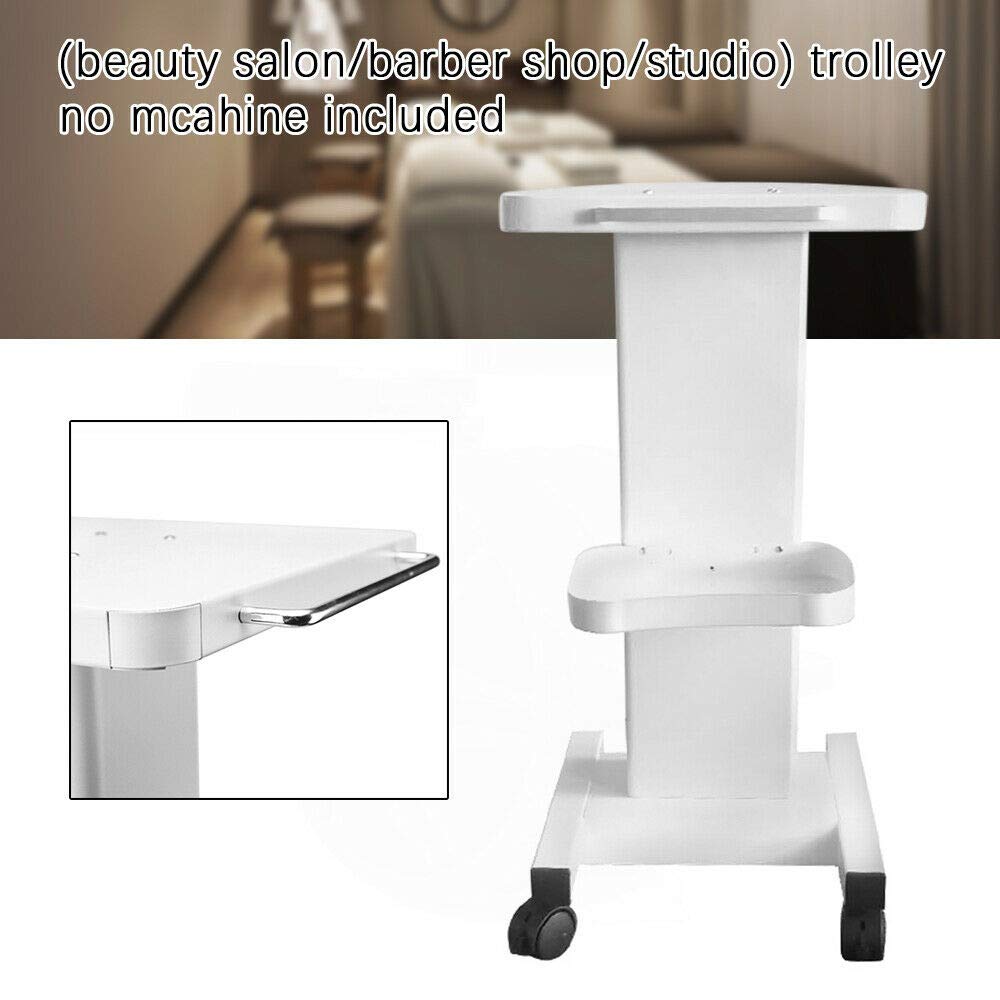 Professional Beauty SPA Trolley Cart with Wheels - Salon Rolling Stand for Equipment Storage & Organization | Portable Spa Machine Organizer with Tray for Facial, Massage & Nail Salon Use