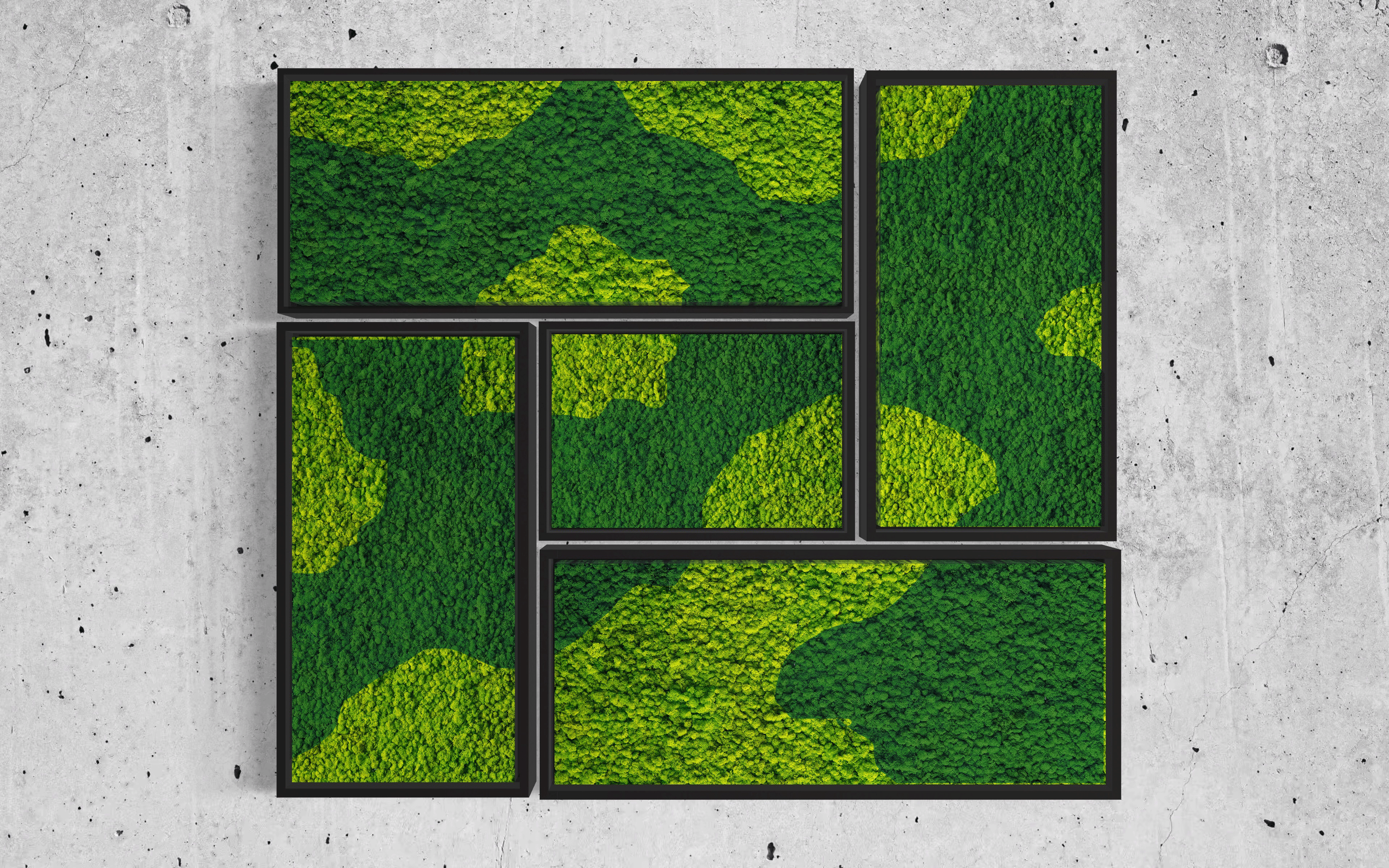 DIY Mosaic Moss Art Kits - Creative Wall Decor for Home, Office & Gifts - Eco-Friendly Botanical Art Projects for Relaxation & Stress Relief